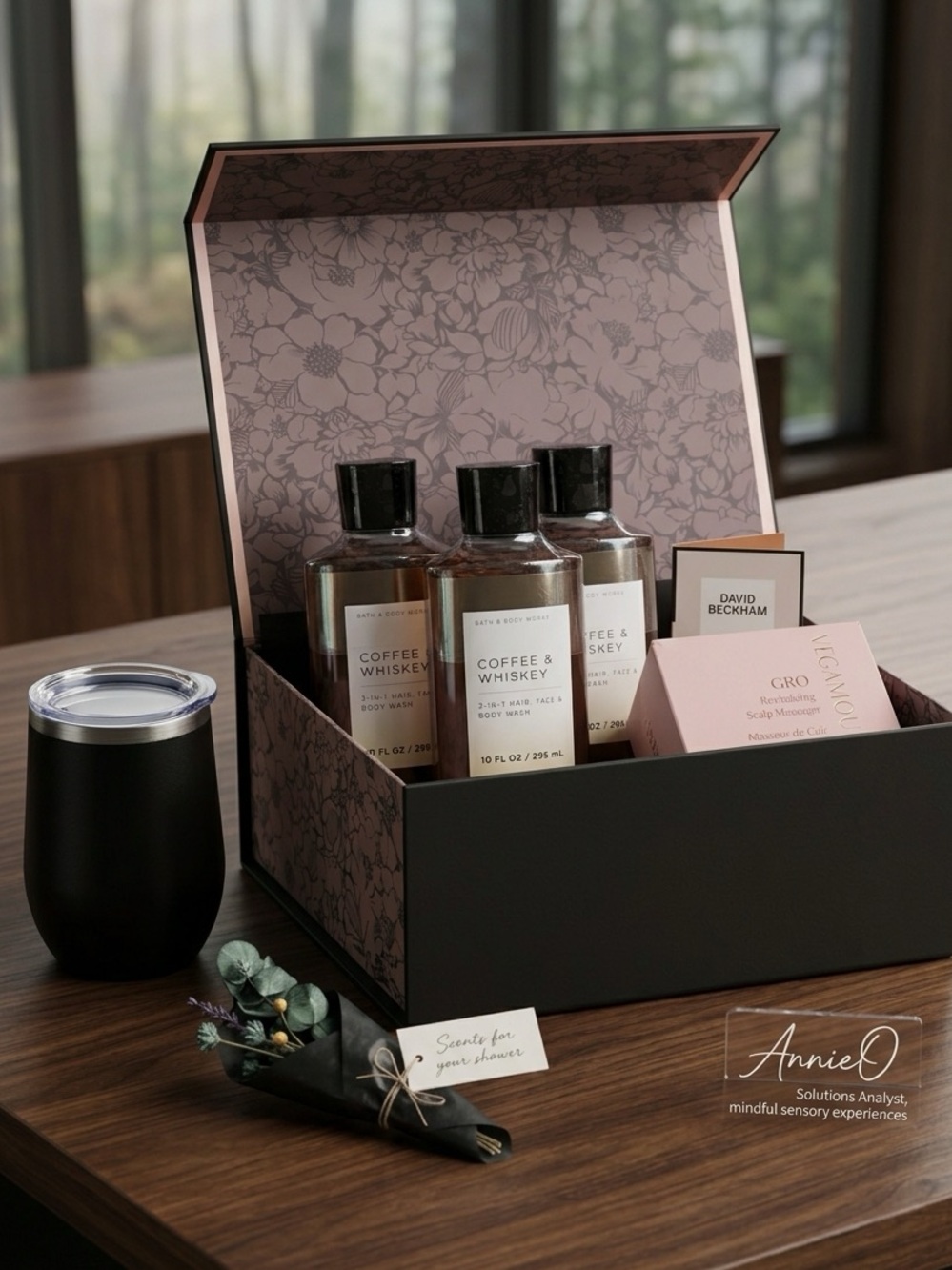 Bath & Body Works Coffee & Whiskey Luxury Grooming Bundle | HTF Routine NEW!